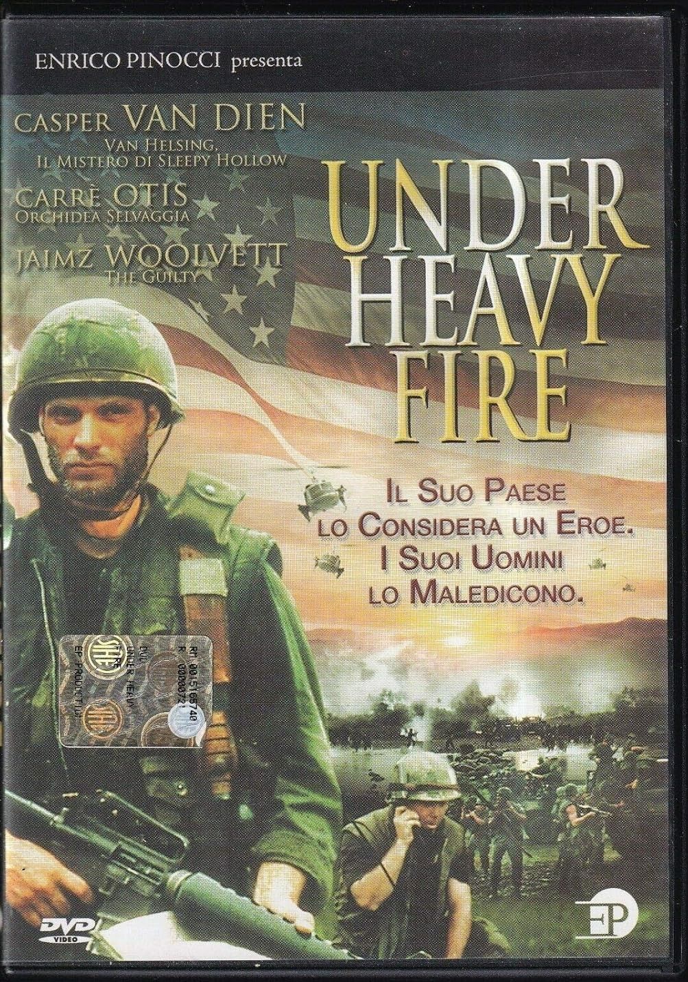 TeknoFilm - DVD – UNDER HEAVY FIRE (Versione noleggio) di Sidney J. Furie (2003) - EP PRODUZIONI