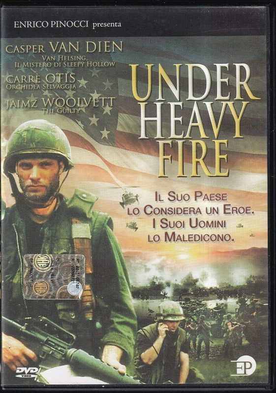TeknoFilm - DVD – UNDER HEAVY FIRE (Versione noleggio) di Sidney J. Furie (2003) - EP PRODUZIONI