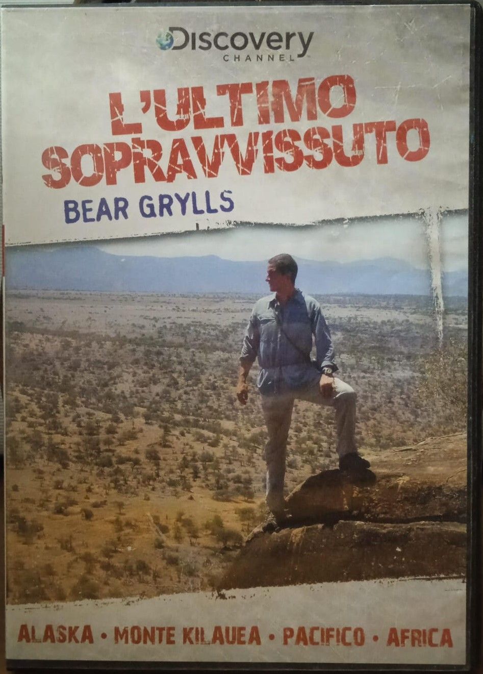 TeknoFilm - DVD – Bear Grylls: L'ULTIMO SOPRAVVISSUTO Stagione 1 - ALASKA, MONTE KILAUEA, PACIFICO, AFRICA di A.A.V.V. (2007) - CINEHOLLYWOOD