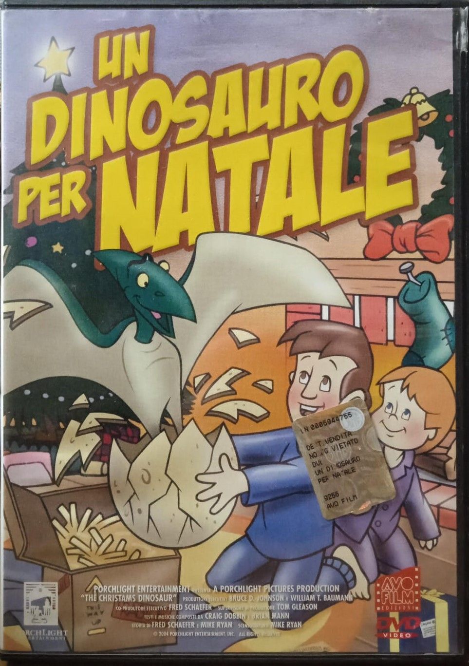 TeknoFilm - DVD - UN DINOSAURO PER NATALE di A.A.V.V. (2005) - AVOFILM