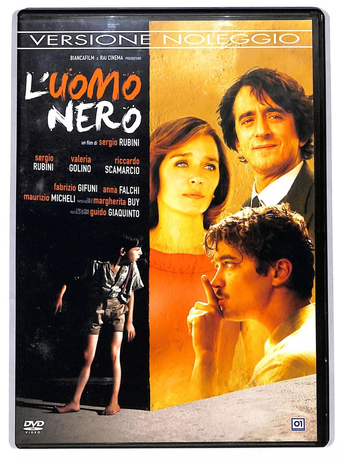 TeknoFilm - DVD - L'UOMO NERO (Versione noleggio) di Sergio Rubini (2009) - 01 DISTRIBUTION