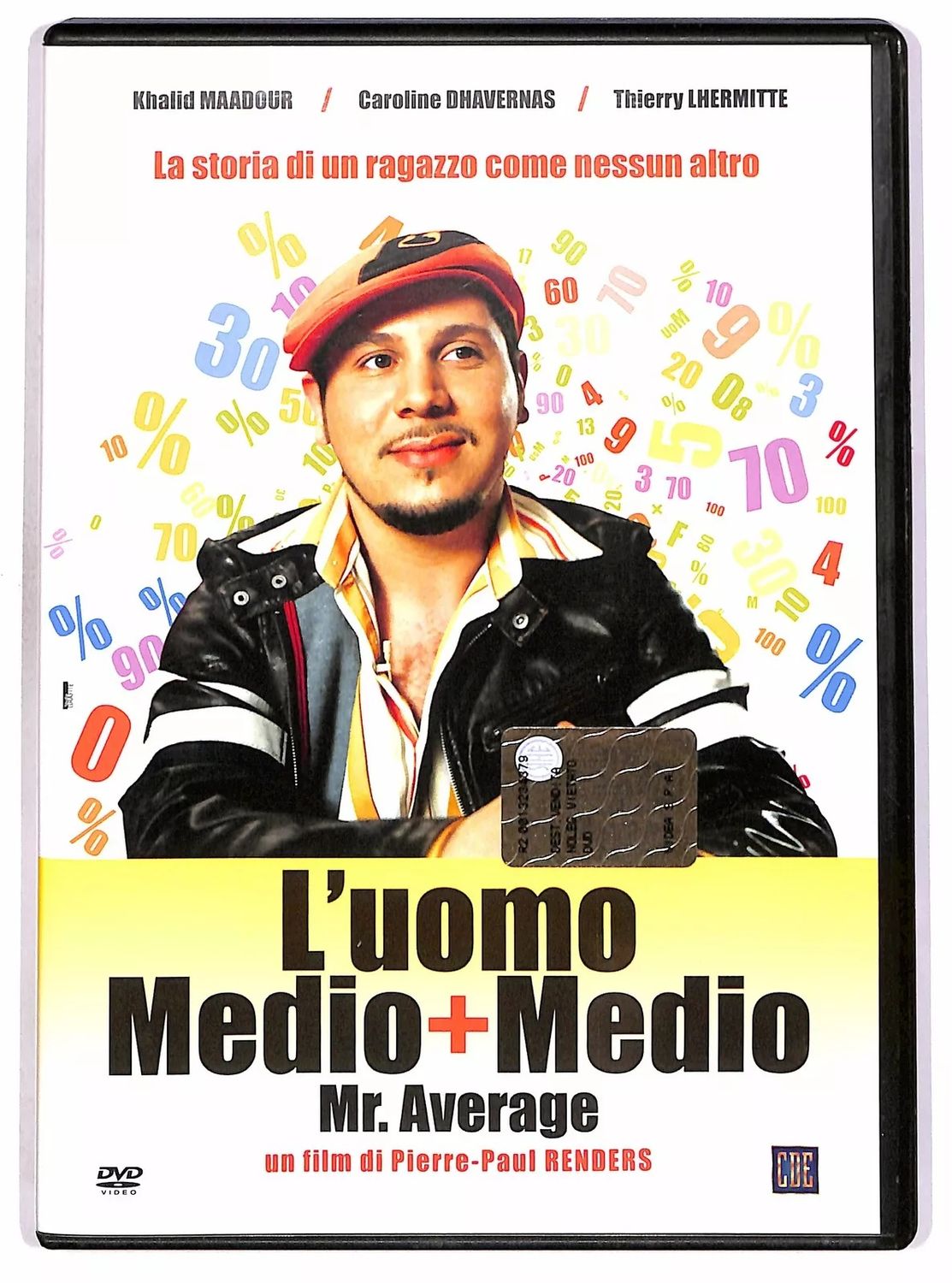 TeknoFilm - DVD - L'UOMO MEDIO + MEDIO (Versione noleggio) di Pierre-Paul Renders (2006) - CDE