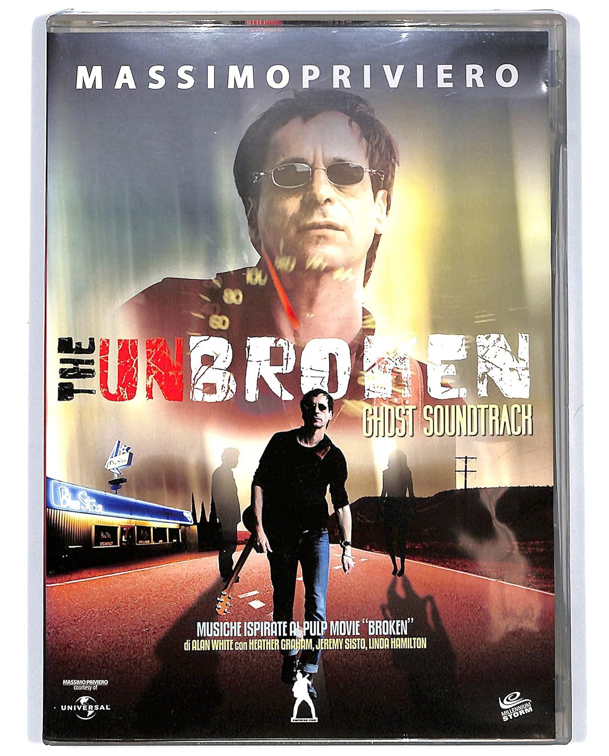 TeknoFilm - DVD + CD + Book - THE UNBROKEN - GHOST SOUNDTRACK (Musiche ispirate al pulp film "Broken") di Alan White (2010) - MILLENNIUM STORM