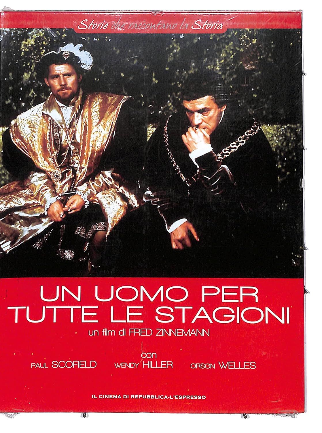 TeknoFilm - DVD - UN UOMO PER TUTTE LE STAGIONI di Fred Zinnemann (1966) - REPUBBLICA/L'ESPRESSO