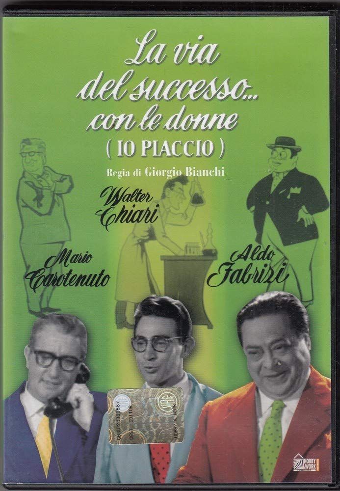 TeknoFilm - DVD - IO PIACCIO - LA VIA DEL SUCCESSO CON LE DONNE di Giorgio Bianchi (1955) - HOBBY & WORK