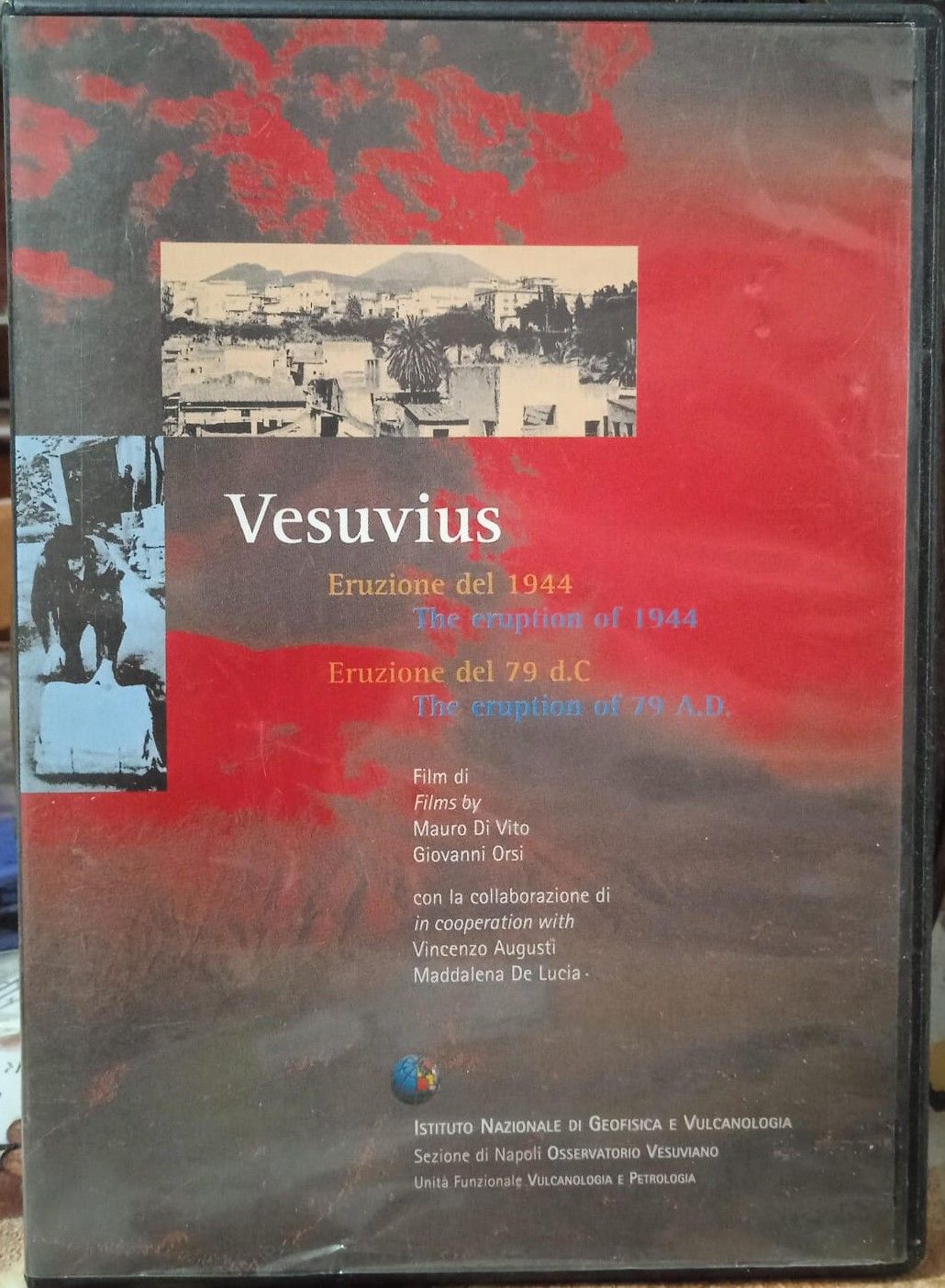 TeknoFilm - DVD – VESUVIUS (VESUVIO): Eruzione del 1944 e Eruzione del 79 d. C. di Mauro Di Vito e Giovanni Orsi (2006) - DIGITAL VIDEO