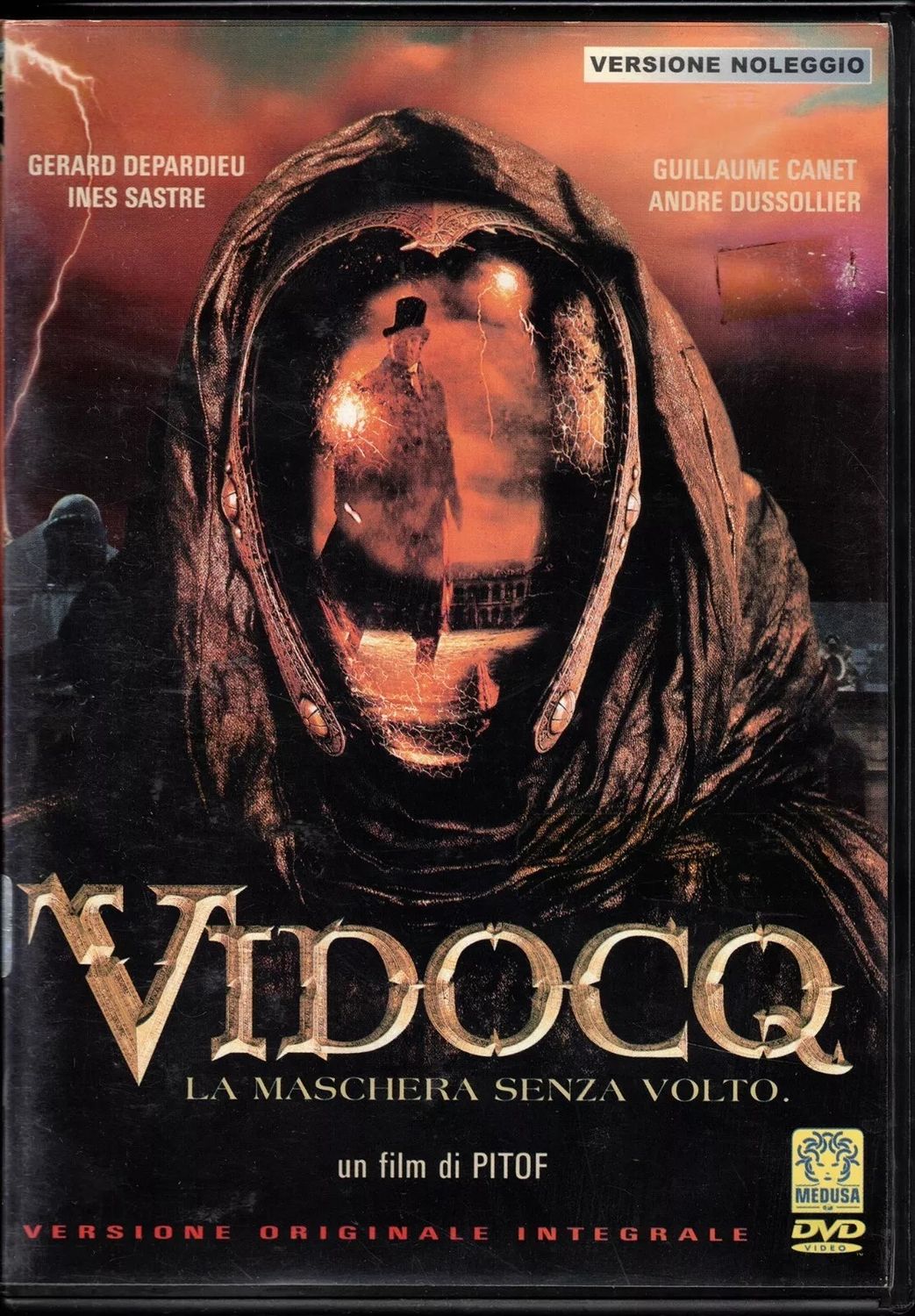 TeknoFilm - DVD – VIDOCQ - LA MASCHERA SENZA VOLTO (Versione noleggio) di Pitof (2001) - MEDUSA