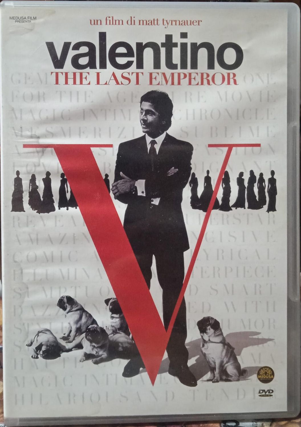 TeknoFilm - DVD (Lingua Inglese - Sub. ITA) – VALENTINO - THE LAST EMPEROR di Matt Tyrnauer (2008) - MEDUSA