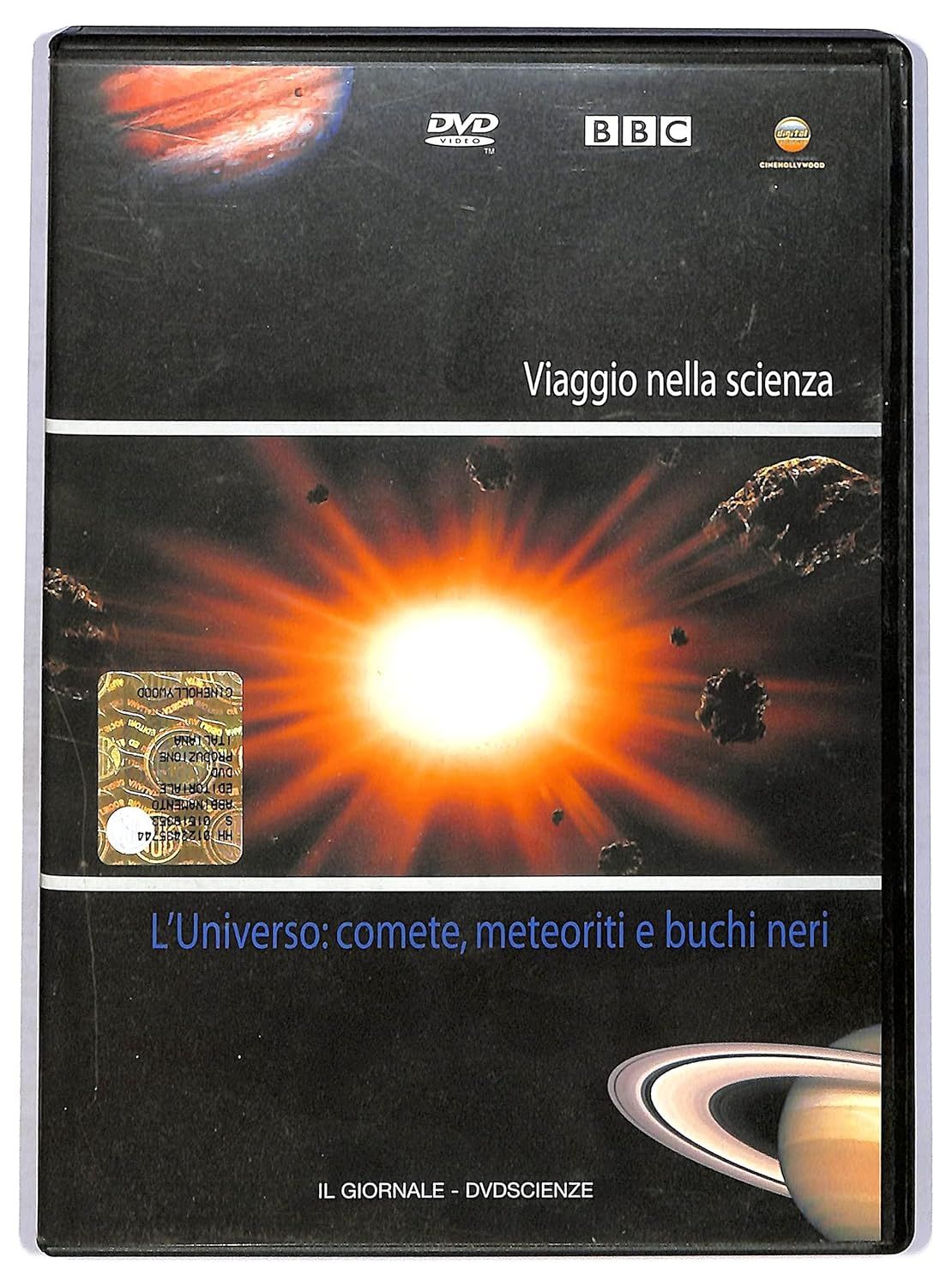 TeknoFilm - DVD – VIAGGIO NELLA SCIENZA Vol. 02 - L'UNIVERSO: COMETE, METEORITI E BUCHI NERI di A.A.V.V. (2001) - IL GIORNALE