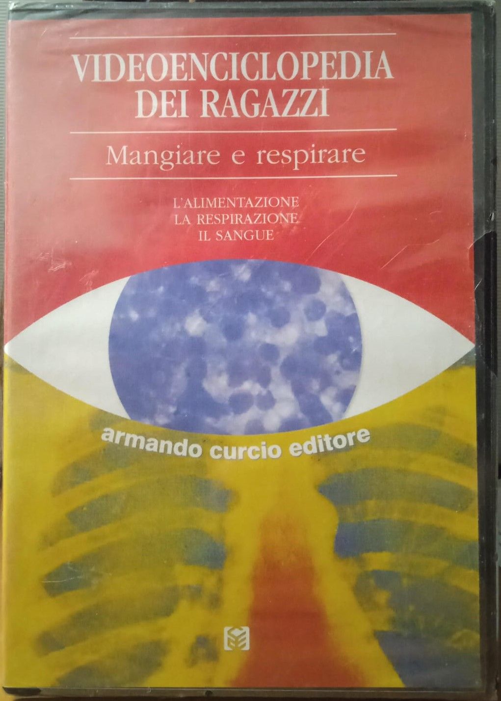TeknoFilm - DVD - Videoenciclopedia dei ragazzi - MANGIARE E RESPIRARE (L'alimentazione, La respirazione, Il sangue) 2006 - ARMANDO CURCIO EDITORE