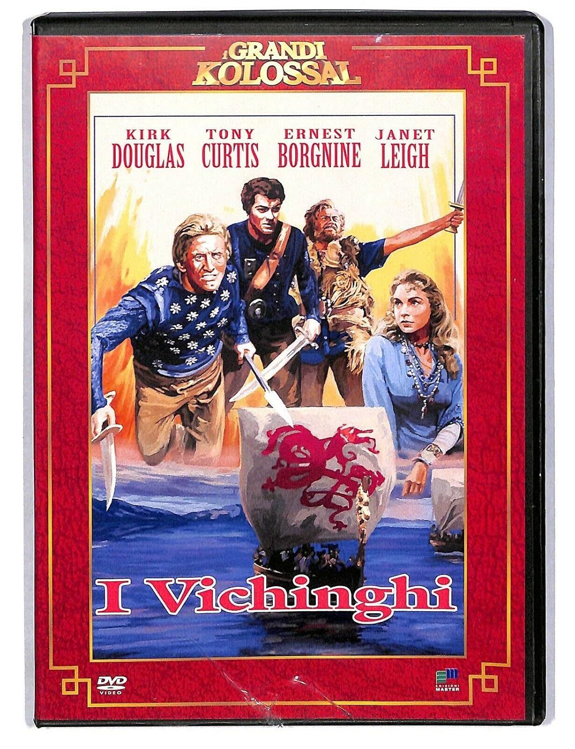 TeknoFilm - DVD - I VICHINGHI di Richard Fleischer (1958) - EDIZIONI MASTER