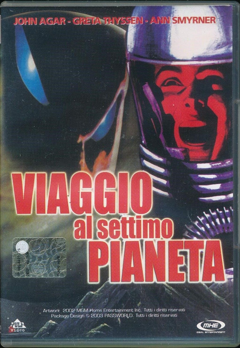 TeknoFilm - DVD - VIAGGIO AL SETTIMO PIANETA di Sidney Pink (1962) - MHE