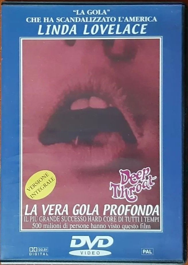 TeknoFilm - DVD (Versione Integrale) - LA VERA GOLA PROFONDA di Andree Koob e Gerard Damiano (1972) - LEGOCART
