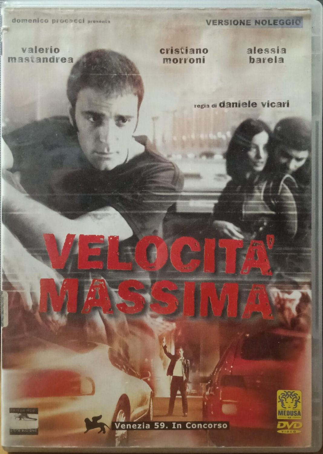 TeknoFilm - DVD - VELOCITA' MASSIMA (Versione noleggio) di Daniele Vicari (2002) - MEDUSA