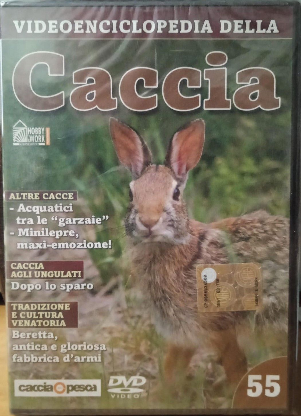 TeknoFilm - DVD - VIDEOENCICLOPEDIA DELLA CACCIA Vol. 55 (ALTRE CACCE, CACCIA AGLI UNGULATI, TRADIZIONE E CULTURA VENATORIA) 2006 - HOBBY & WORK