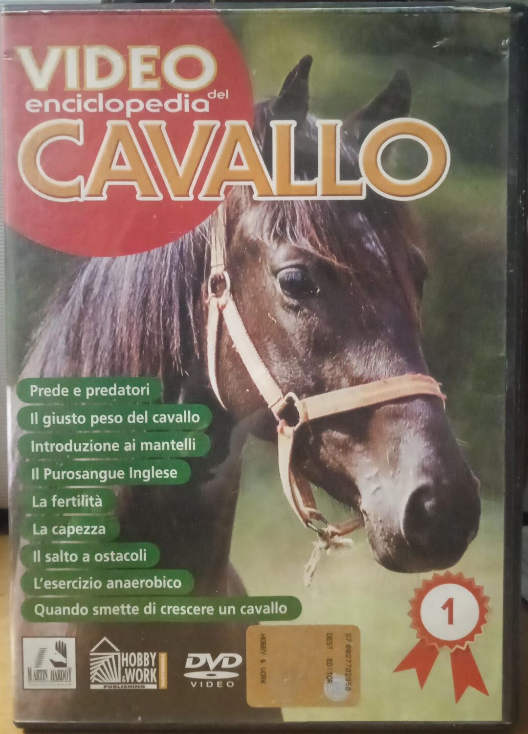 TeknoFilm - DVD – Videoenciclopedia del cavallo Vol. 01 di A.A.V.V. (2008) - HOBBY & WORK