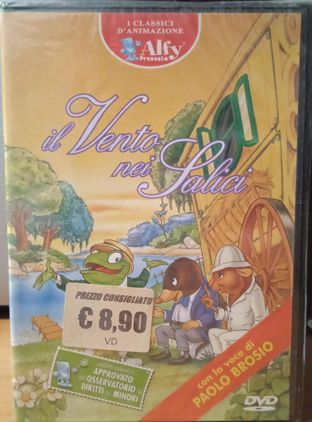TeknoFilm - DVD – IL VENTO NEI SALICI di Dave Unwin (1995) - USA HOME ENTERTEINMENT