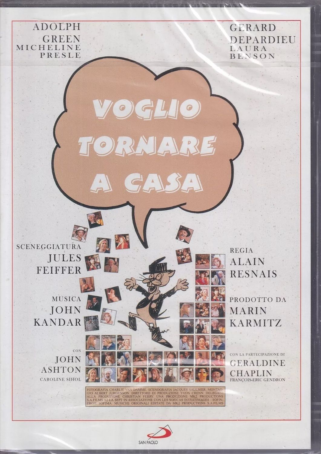 TeknoFilm - DVD – VOGLIO TORNARE A CASA di Alain Resnais (1989) - SAN PAOLO AUDIOVISIVI