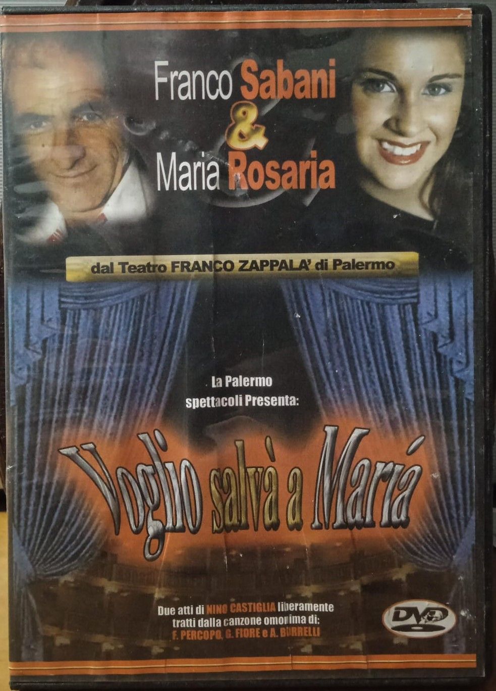 TeknoFilm - DVD - VOGLIO SALVA' A MARIA (Opera teatrale in 2 atti) di Ciro Capano (2007) - SOUND MUSIC