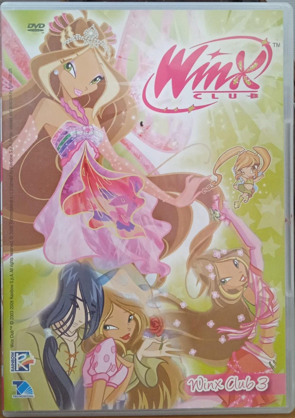 TeknoFilm - DVD - WINX CLUB Stagione 3  - Vol. 03 (Episodi 07 - 08 - 09) di A.A.V.V. (2007) - TRIDIMENSIONAL