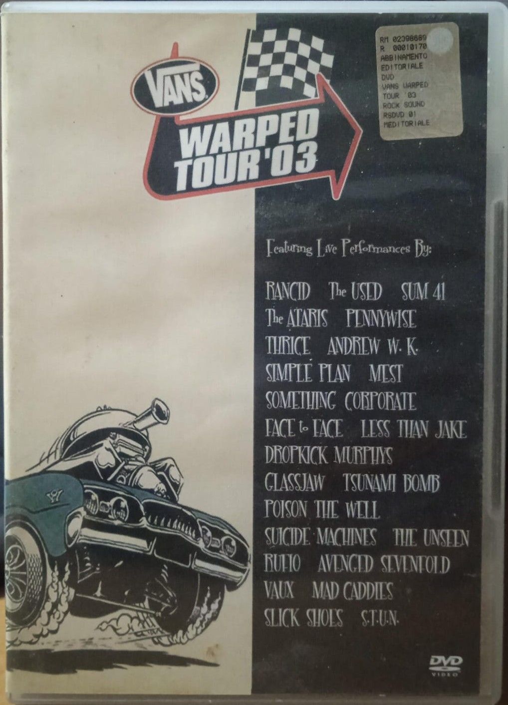 TeknoFilm - DVD – VANS - WARPED TOUR 2003  di A.A.V.V. (2003) - ROCK SOUND