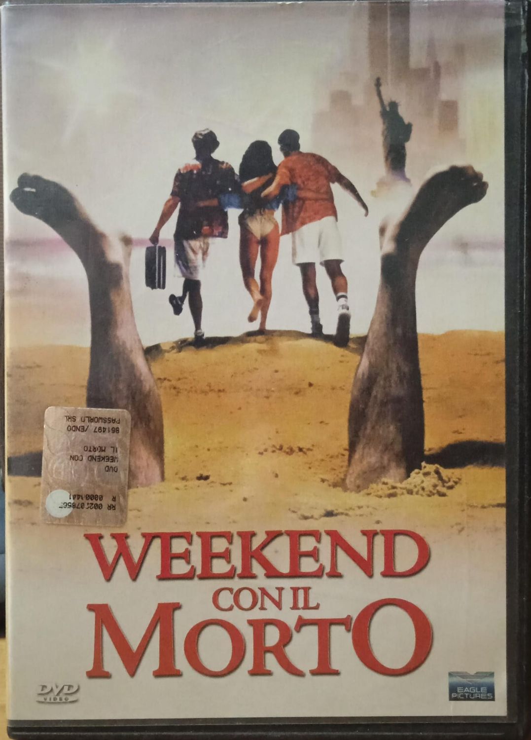 TeknoFilm - DVD – WEEKEND CON IL MORTO (Versione noleggio) di Ted Kotcheff (1989) - EAGLE