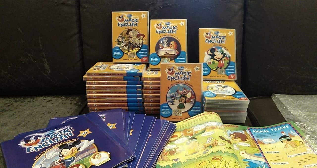 TeknoFilm - 29 DVD + 29 Book (Opera completa) – Walt Disney - MAGIC ENGLISH di A.A.V.V. (2008) - REPUBBLICA/L'ESPRESSO