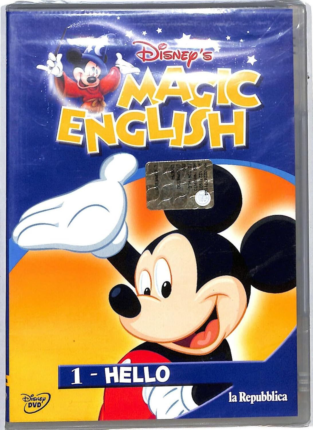 TeknoFilm - DVD – Walt Disney - MAGIC ENGLISH Vol. 01 - HELLO di A.A.V.V. (2008) - REPUBBLICA/L'ESPRESSO
