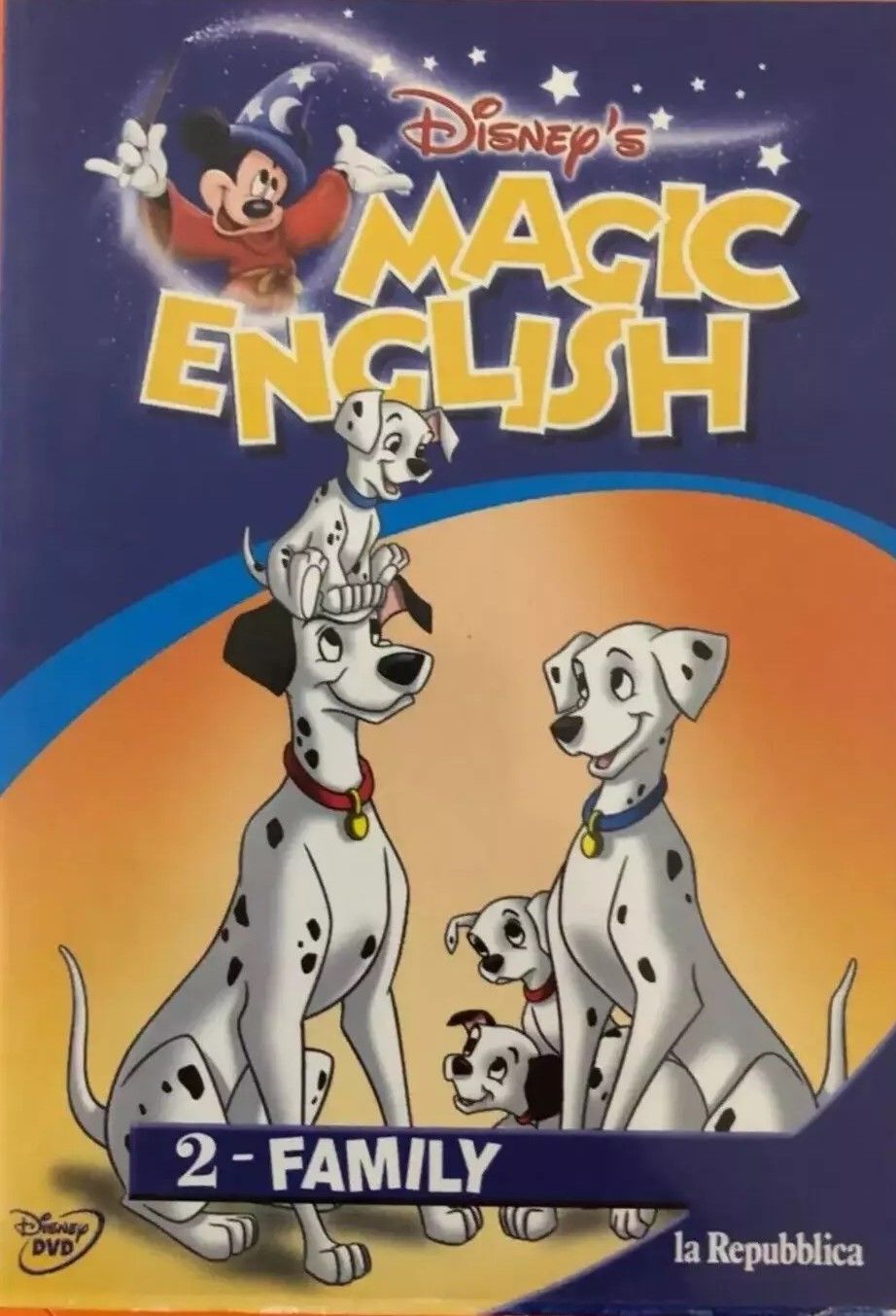 TeknoFilm - DVD – Walt Disney - MAGIC ENGLISH Vol. 02 - FAMILY di A.A.V.V. (2008) - REPUBBLICA/L'ESPRESSO