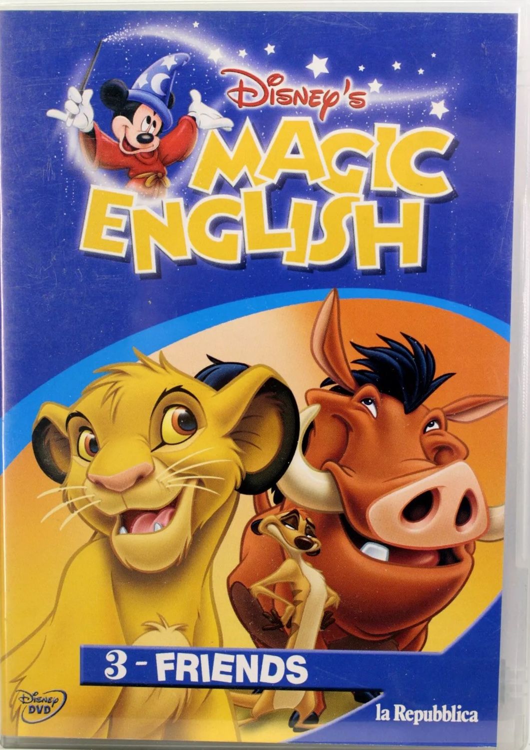 TeknoFilm - DVD – Walt Disney - MAGIC ENGLISH Vol. 03 - FRIENDS di A.A.V.V. (2008) - REPUBBLICA/L'ESPRESSO