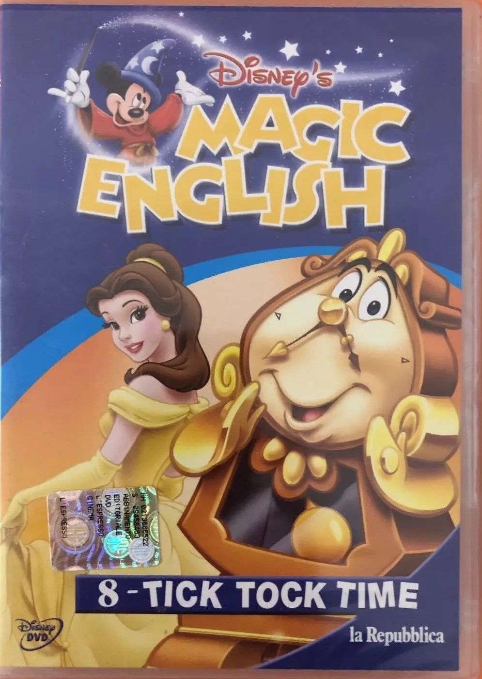 TeknoFilm - DVD – Walt Disney - MAGIC ENGLISH Vol. 08 - TICK TOCK TIME di A.A.V.V. (2008) - REPUBBLICA/L'ESPRESSO
