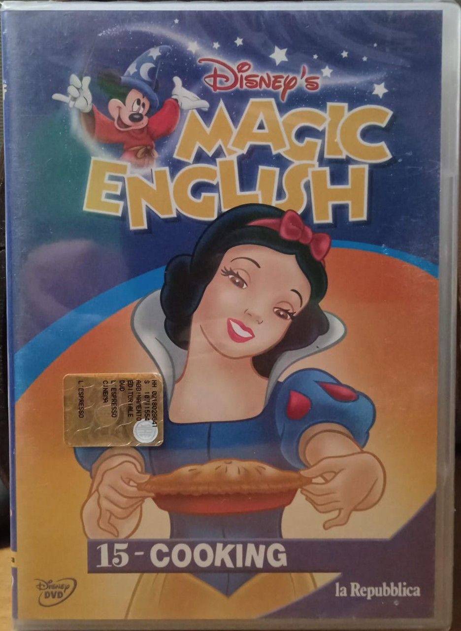 TeknoFilm - DVD – Walt Disney - MAGIC ENGLISH Vol. 15 - COOKING di A.A.V.V. (2008) - REPUBBLICA/L'ESPRESSO