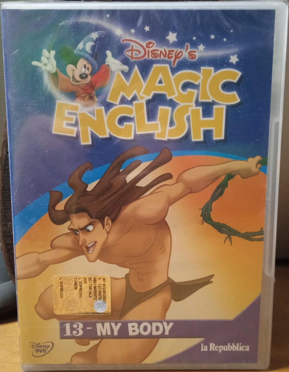TeknoFilm - DVD – Walt Disney - MAGIC ENGLISH Vol. 13 - MY BODY di A.A.V.V. (2008) - REPUBBLICA/L'ESPRESSO