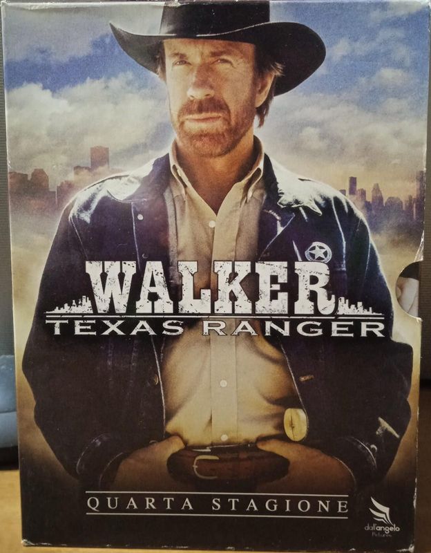 TeknoFilm - 7 DVD (27 Episodi) – WALKER TEXAS RANGER Box 04 - Stagione 05 di A.A.V.V. (1999) - DALL'ANGELO