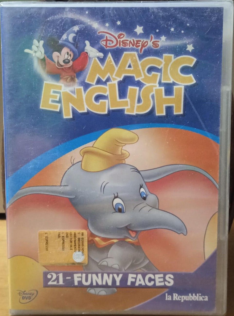 TeknoFilm - DVD – Walt Disney - MAGIC ENGLISH Vol. 21 - FUNNY FACES di A.A.V.V. (2008) - REPUBBLICA/L'ESPRESSO