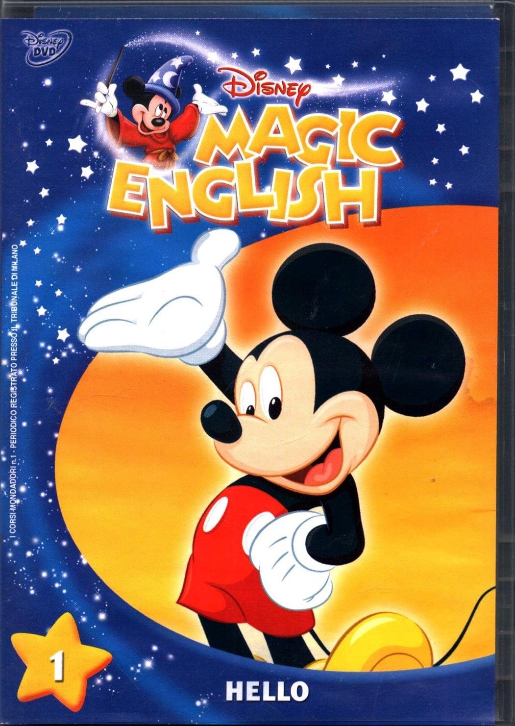 TeknoFilm - DVD – Walt Disney - MAGIC ENGLISH Vol. 01 - HELLO di A.A.V.V. (2008) - MONDADORI
