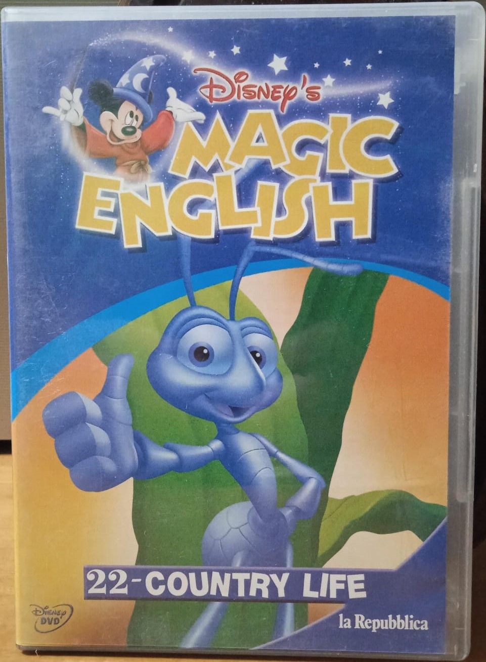 TeknoFilm - DVD – Walt Disney - MAGIC ENGLISH Vol. 22 - COUNTRY LIFE di A.A.V.V. (2008) - REPUBBLICA/L'ESPRESSO
