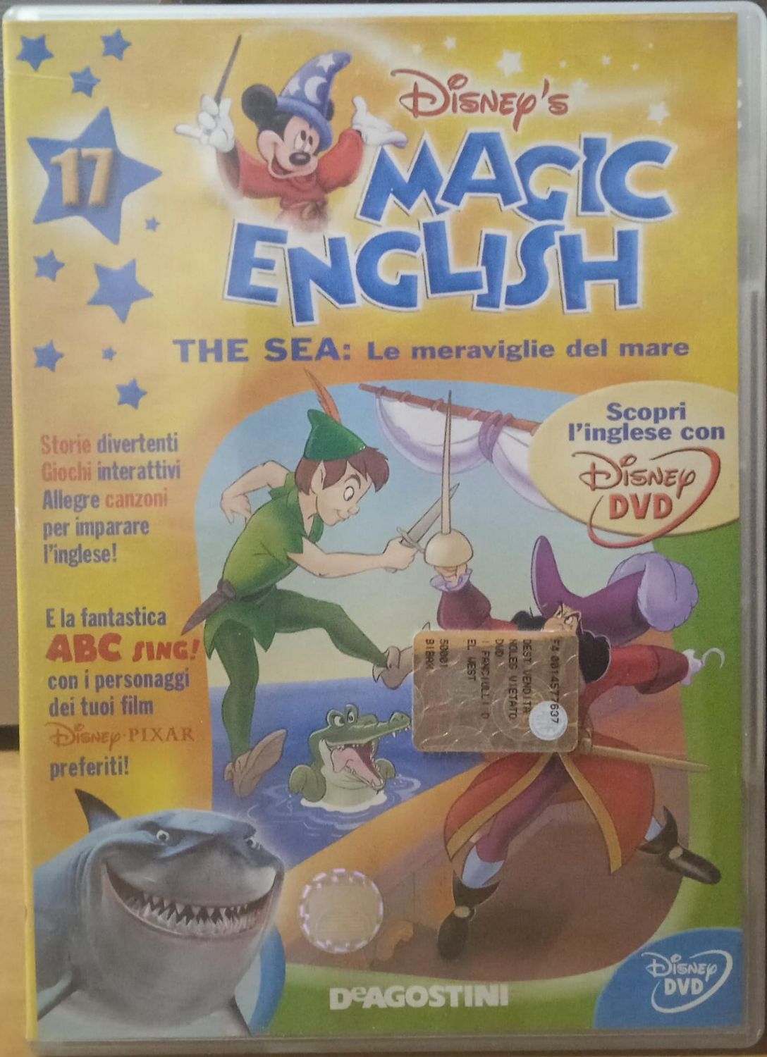 TeknoFilm - DVD - Walt Disney - MAGIC ENGLISH Vol. 17 - THE SEA (2003) - DE AGOSTINI