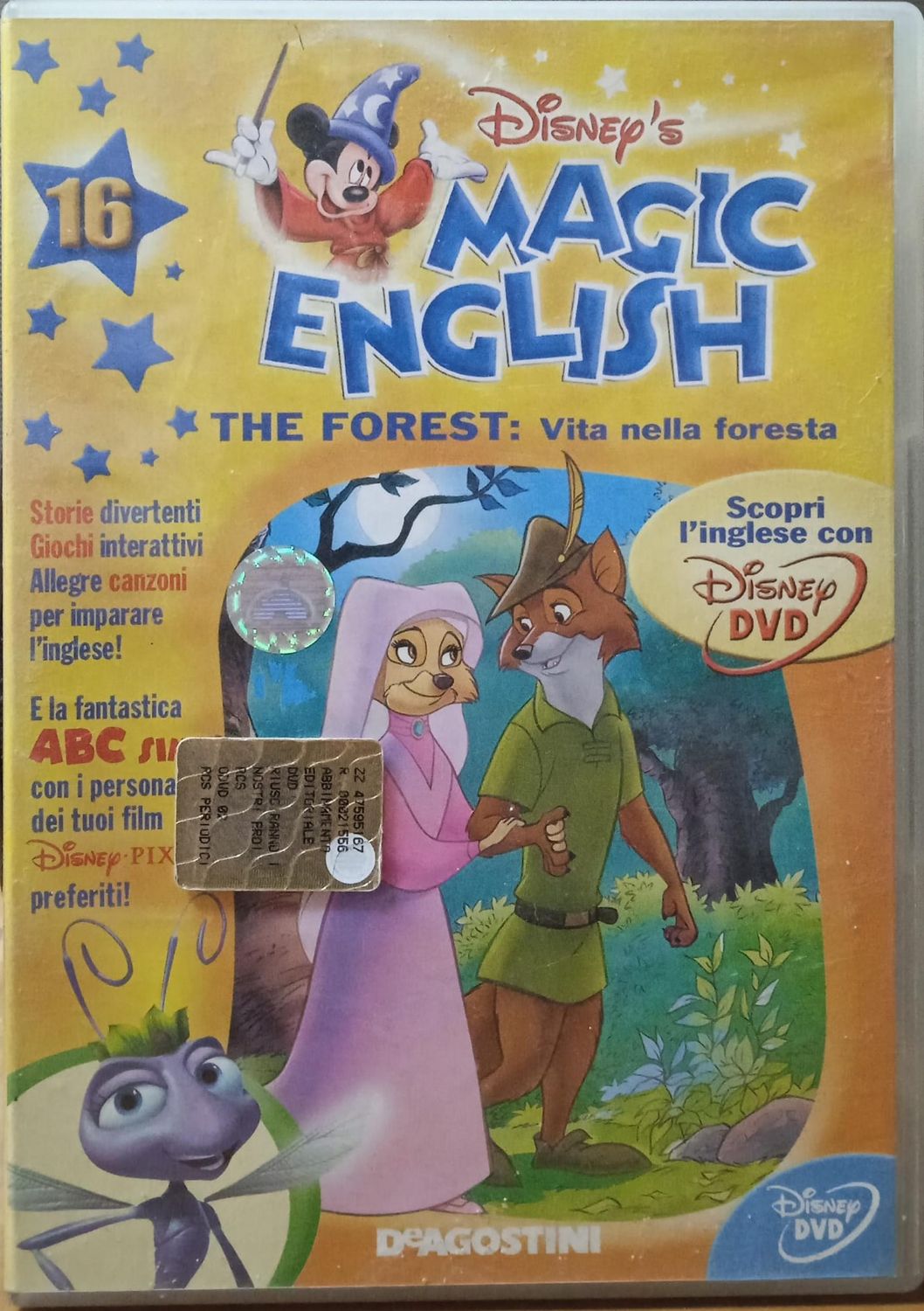 TeknoFilm - DVD - Walt Disney - MAGIC ENGLISH Vol. 16 - THE FOREST (2003) - DE AGOSTINI