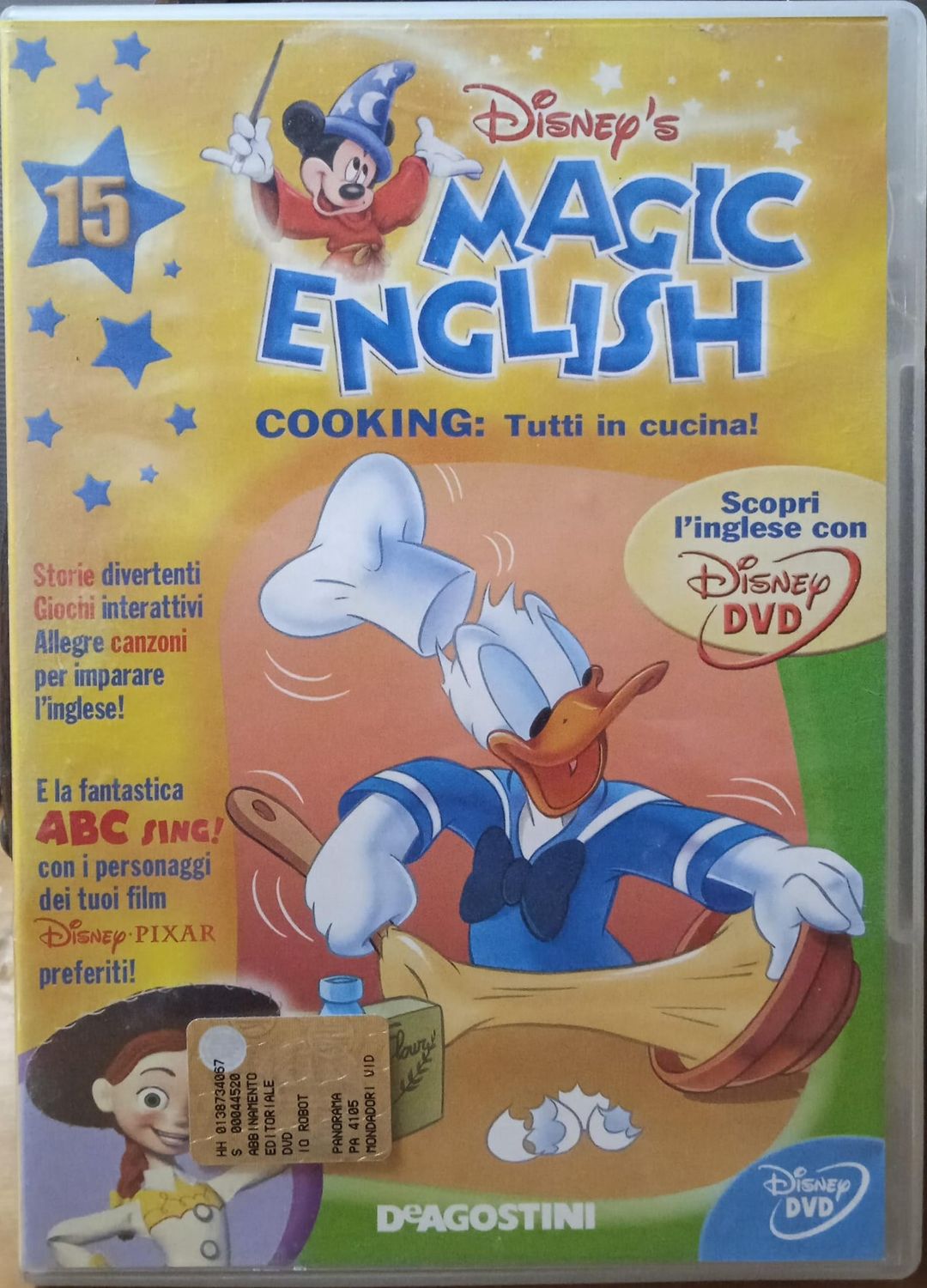 TeknoFilm - DVD - Walt Disney - MAGIC ENGLISH Vol. 15 - COOKING (2003) - DE AGOSTINI