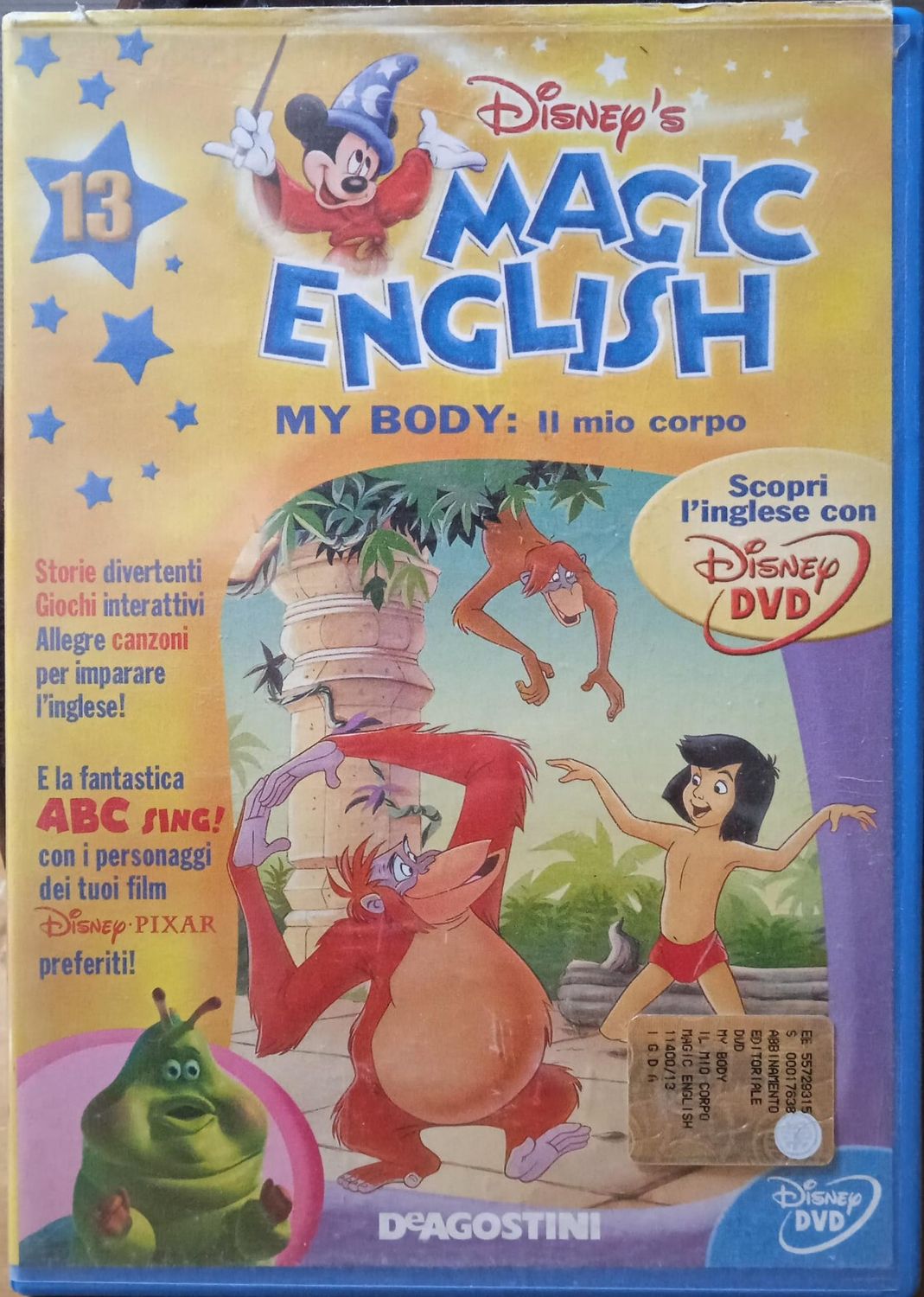 TeknoFilm - DVD – Walt Disney - MAGIC ENGLISH Vol. 13 - MY BODY di A.A.V.V. (2008) - DE AGOSTINI