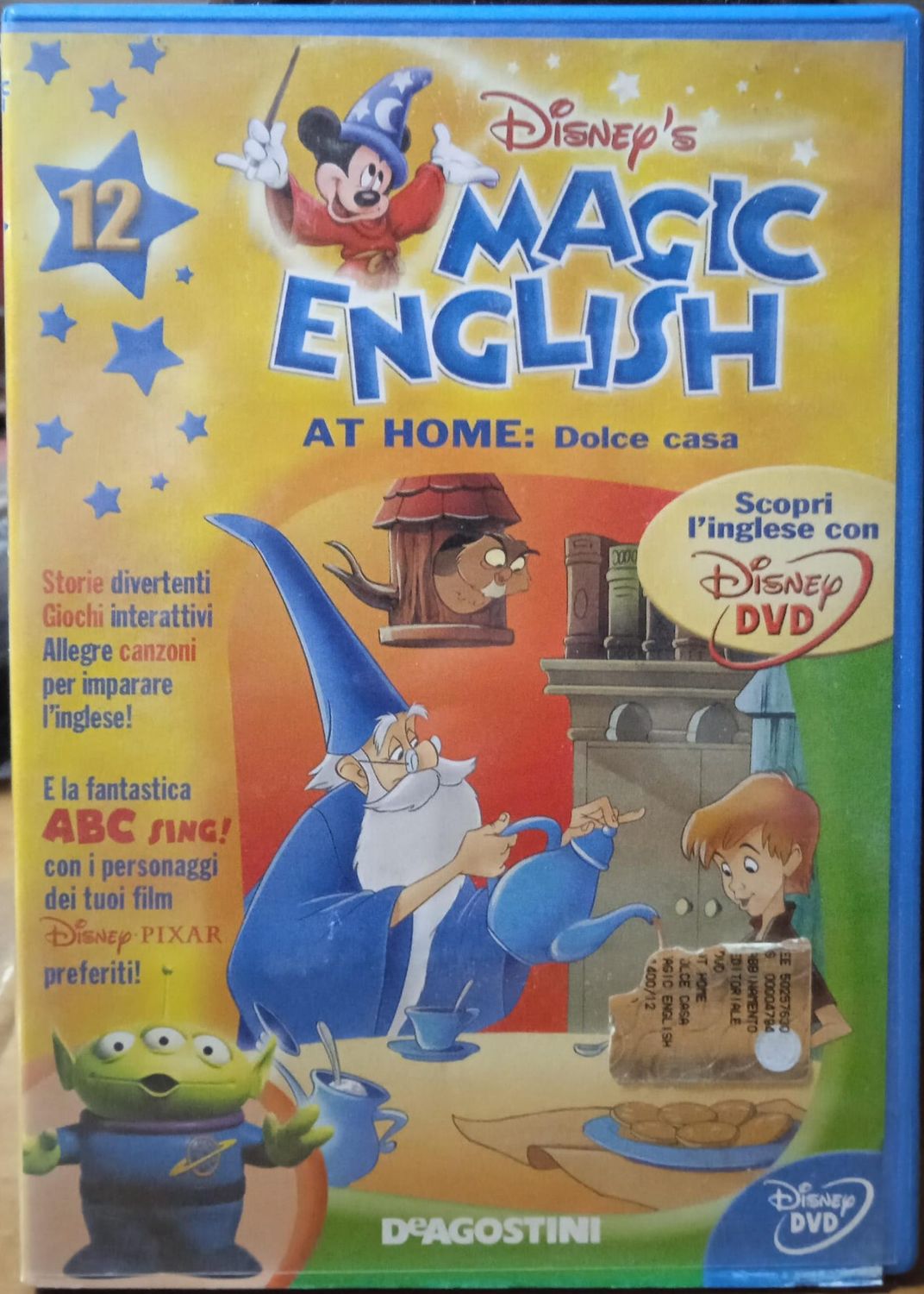 TeknoFilm - DVD – Walt Disney - MAGIC ENGLISH Vol. 12 - AT HOME di A.A.V.V. (2008) - DE AGOSTINI