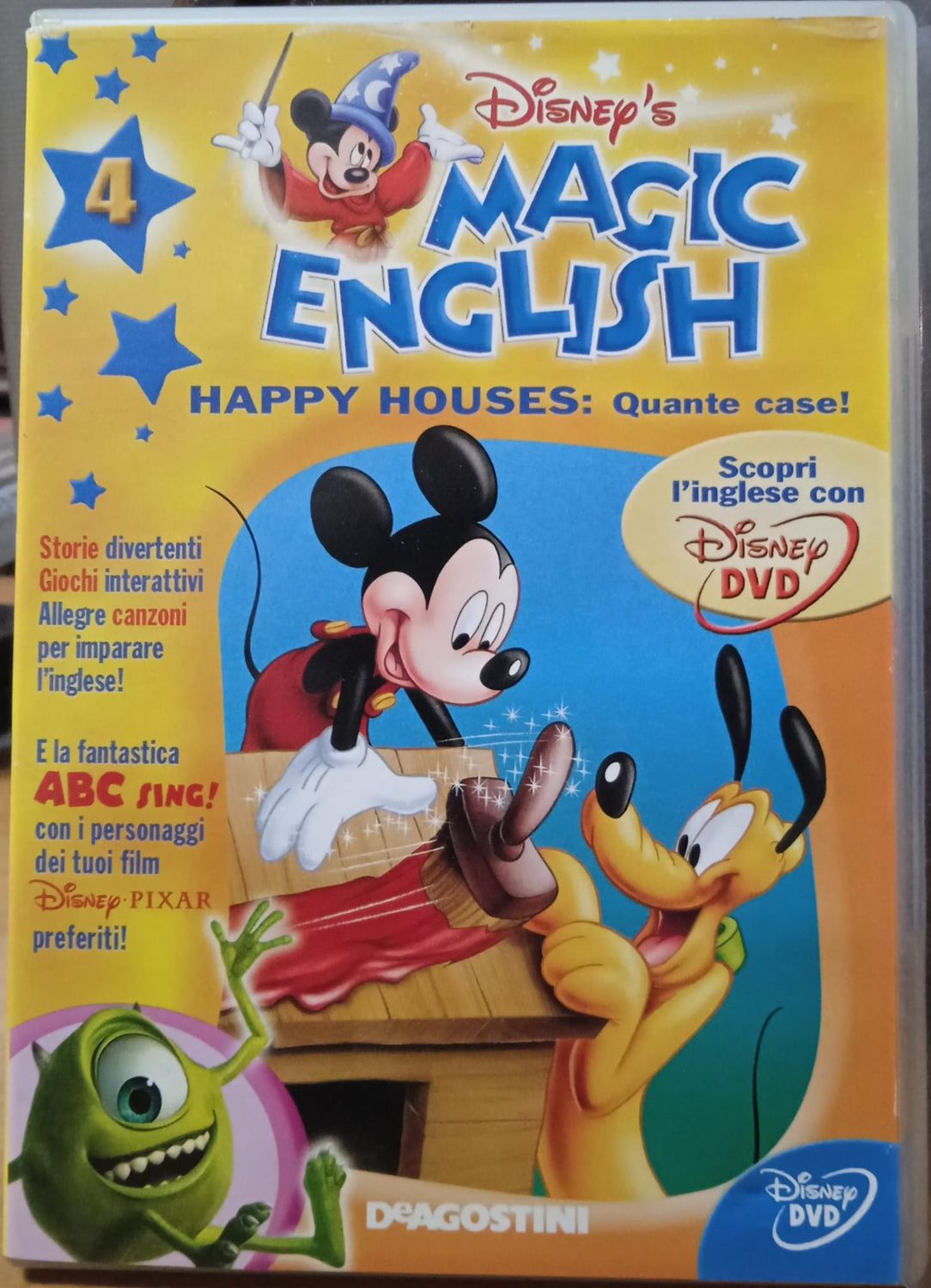 TeknoFilm - DVD - Walt Disney - MAGIC ENGLISH Vol. 04 - HAPPY HOUSES (2003) - DE AGOSTINI