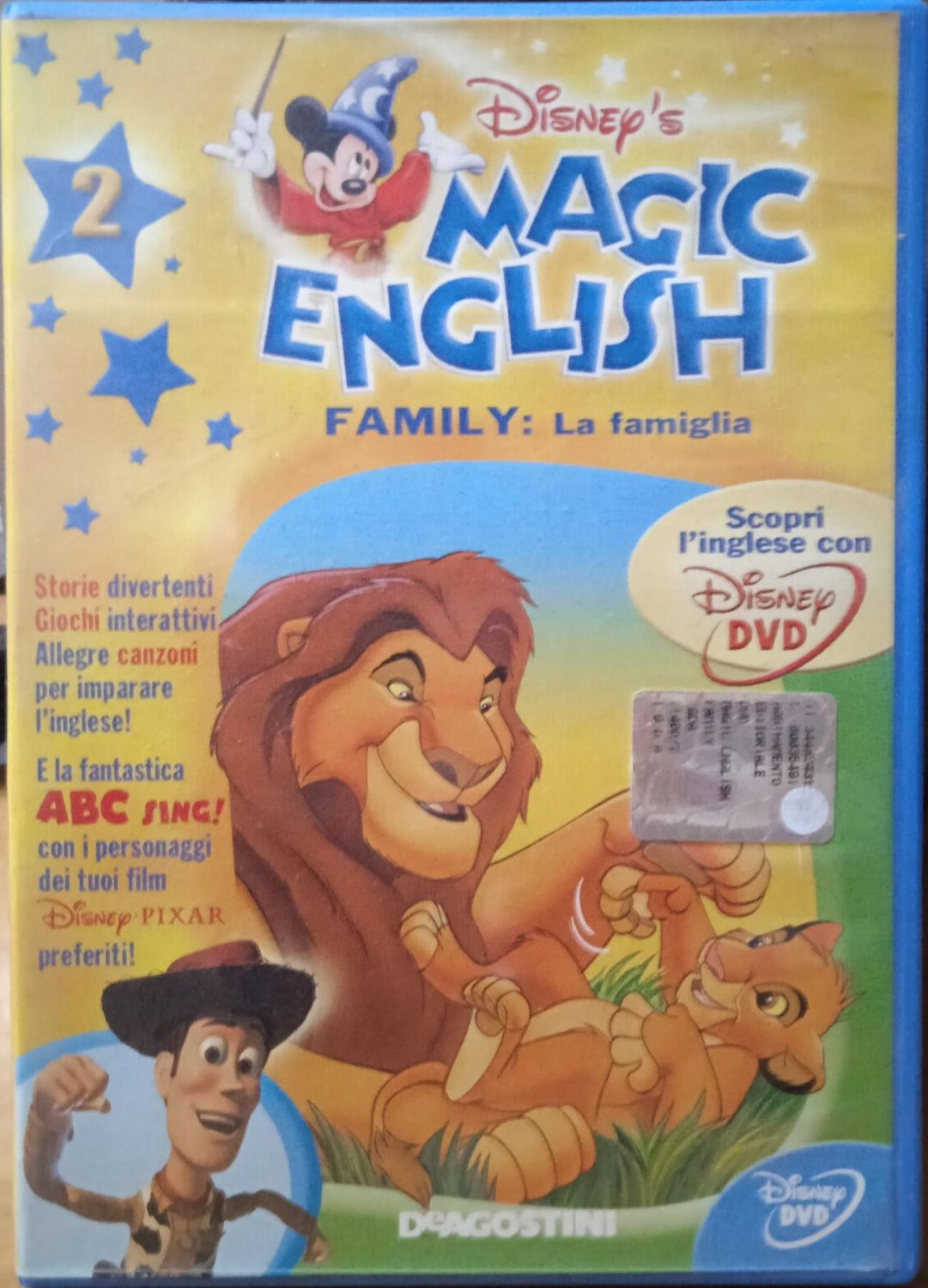 TeknoFilm - DVD – Walt Disney - MAGIC ENGLISH Vol. 02 - FAMILY di A.A.V.V. (2008) - DE AGOSTINI