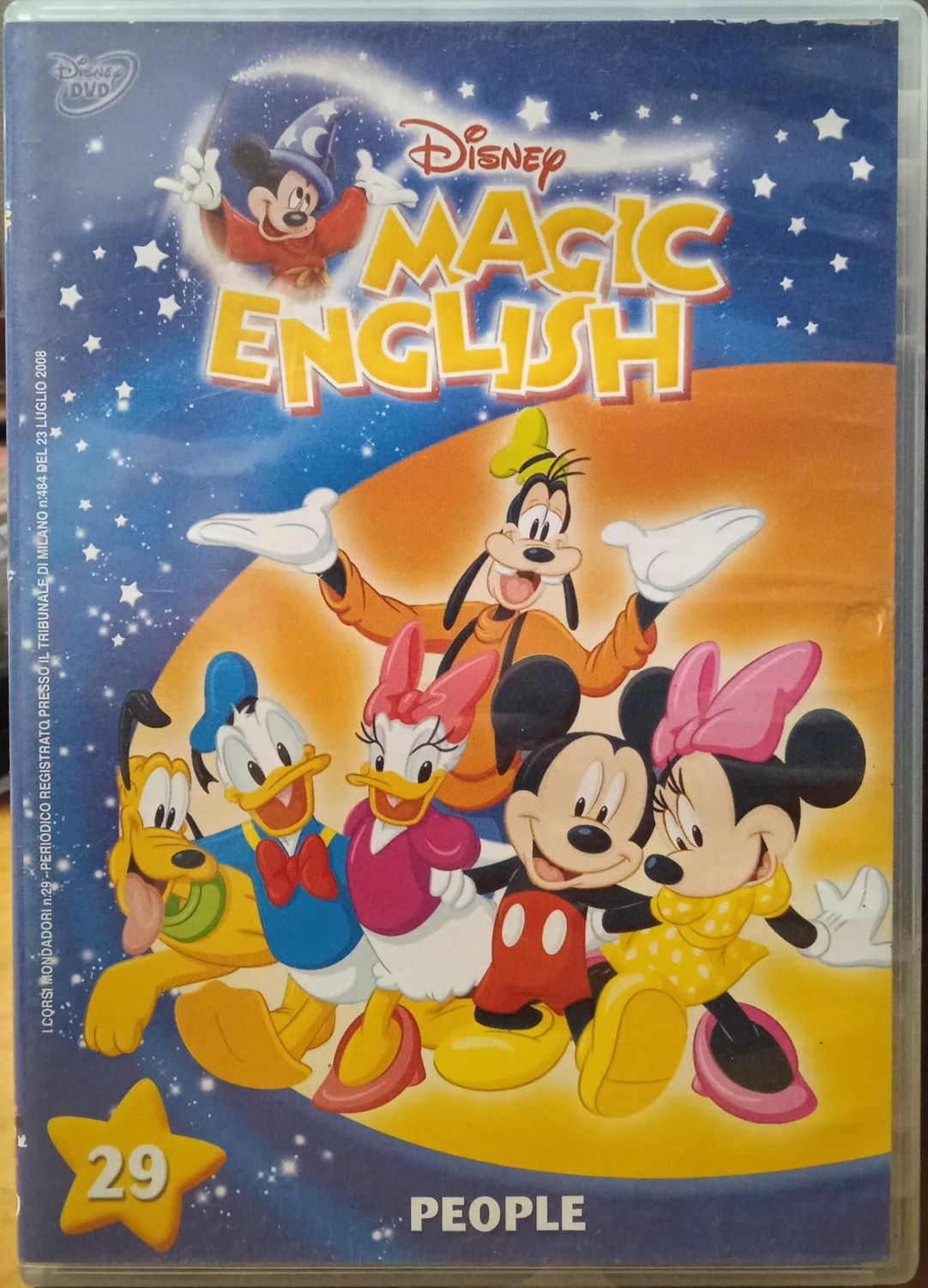 TeknoFilm - DVD – Walt Disney - MAGIC ENGLISH Vol. 29 - PEOPLE di A.A.V.V. (2008) - MONDADORI