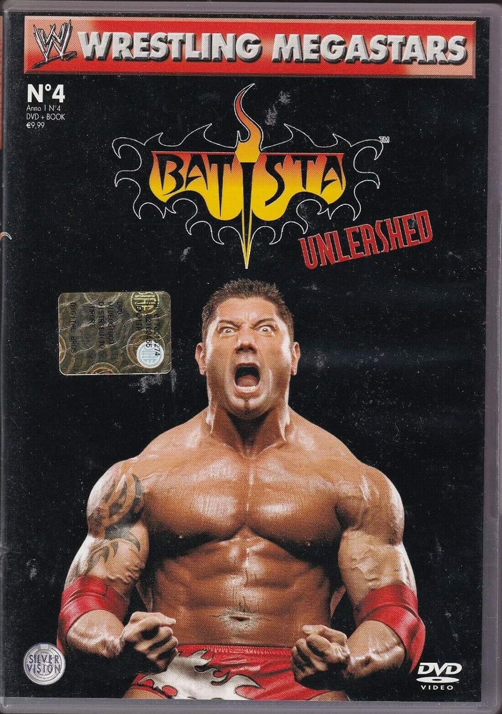 TeknoFilm - DVD + Book – WRESTLING MEGASTARS Vol. 04 - BATISTA UNLERSHED di A.A.V.V. (2006) - SILVER VISIONS