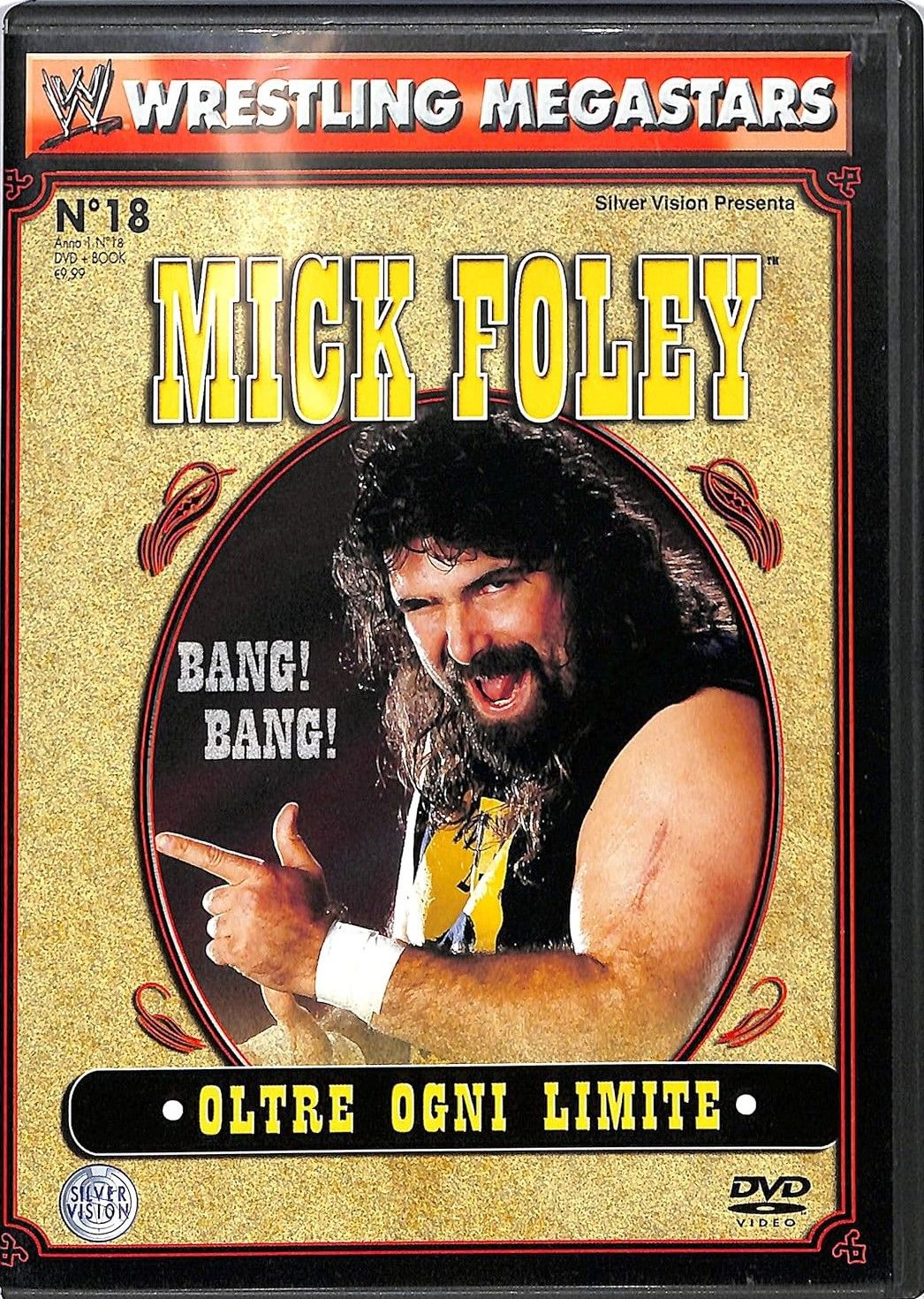 TeknoFilm - DVD + Book – WRESTLING MEGASTARS Vol. 18 - MICK FOLEY - OLTRE OGNI LIMITE di A.A.V.V. (2006) - SILVER VISIONS