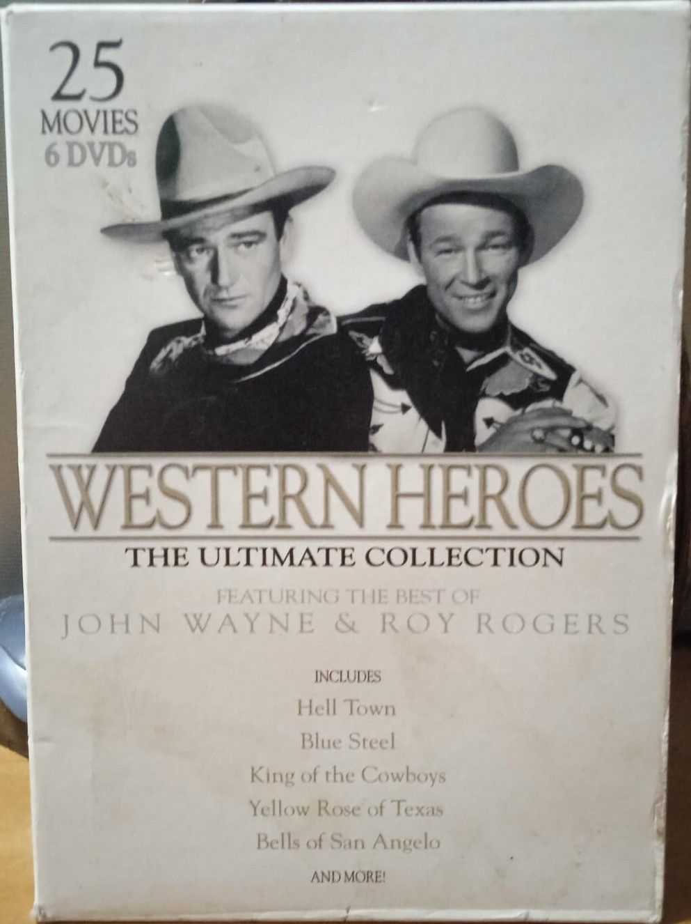 TeknoFilm - Box 6 DVD (Lingua Inglese) – WESTERN HEROES - ULTIMATE COLLECTION (25 Film) di A.A.V.V. (2007) - ST. CLAIR VISION