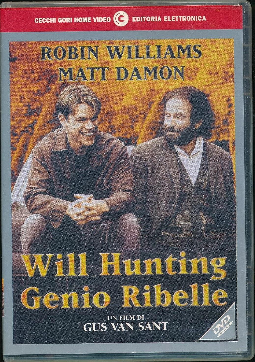 TeknoFilm - DVD – WILL HUNTING - GENIO RIBELLE di Gus Van Sant (1997) - CECCHI GORI HOME VIDEO