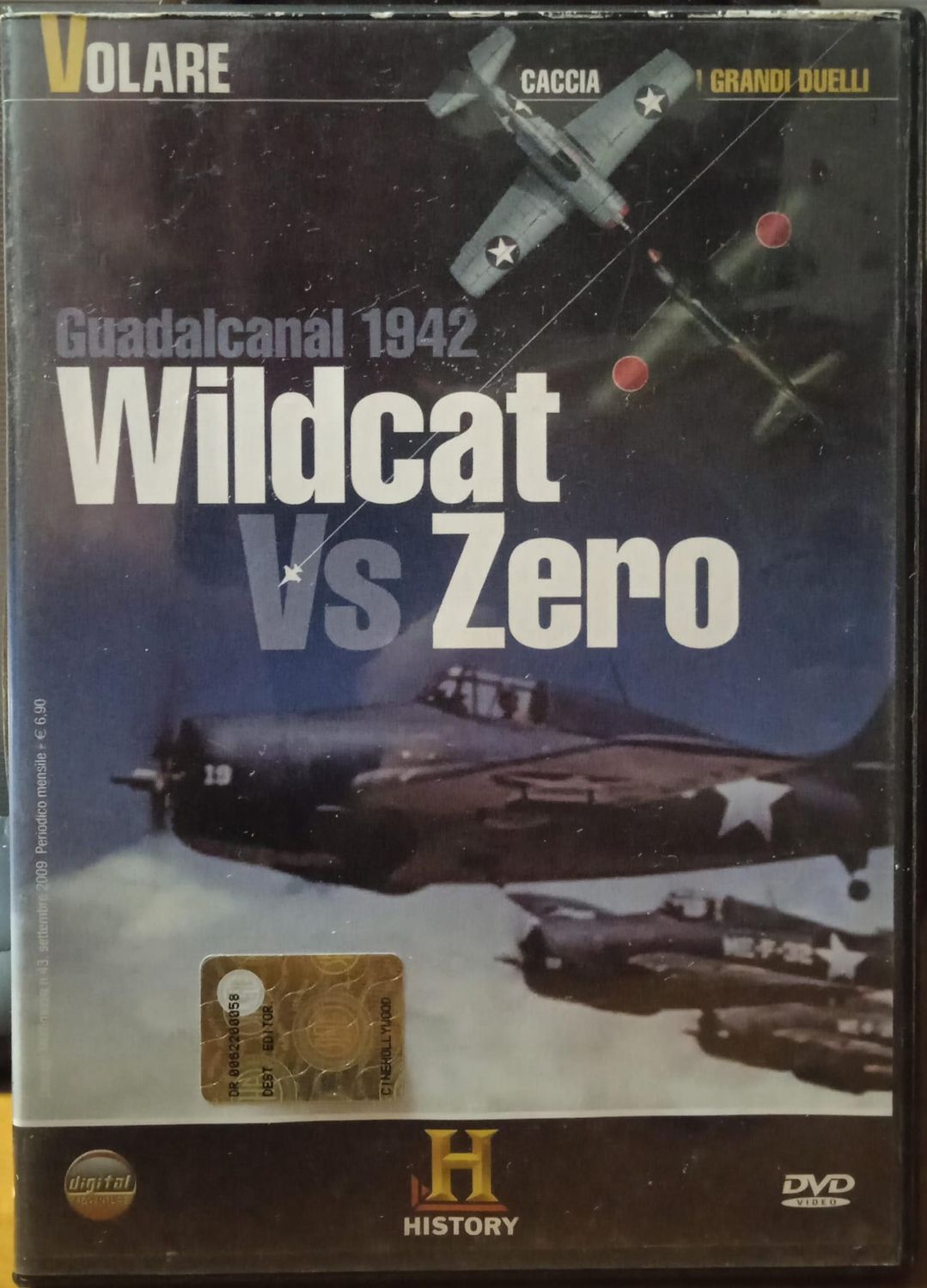 TeknoFilm - DVD – VOLARE - GUADALCANAL 1932: WILDCAT VS ZERO di A.A.V.V. (2009) - CINEHOLLYWOOD